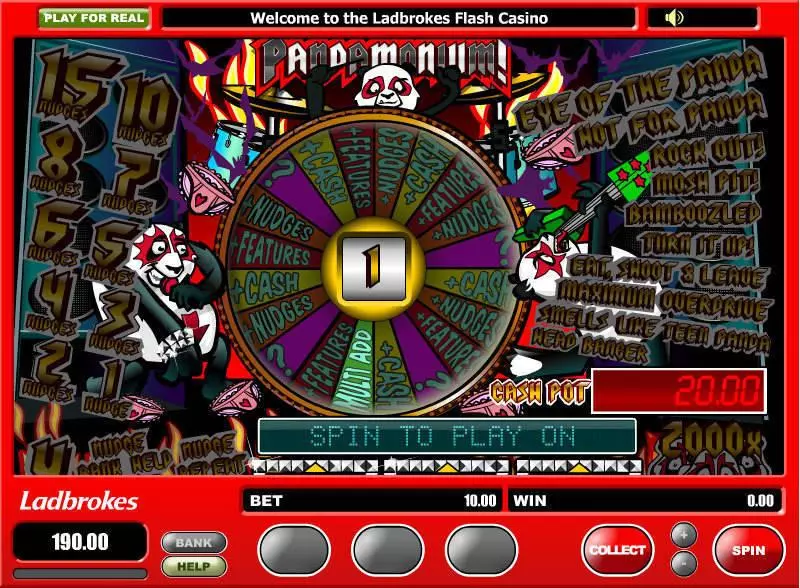 Bonus 1 - Microgaming Pandamonium Slot