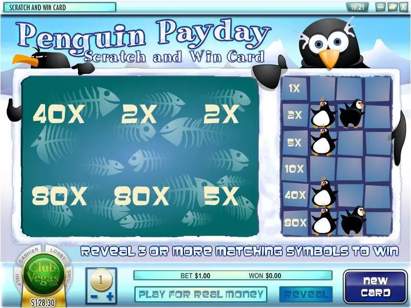 Introduction Screen - Rival Penguin Payday Parlor