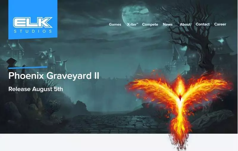 Introduction Screen - Elk Studios Phoenix Graveyard II Slot