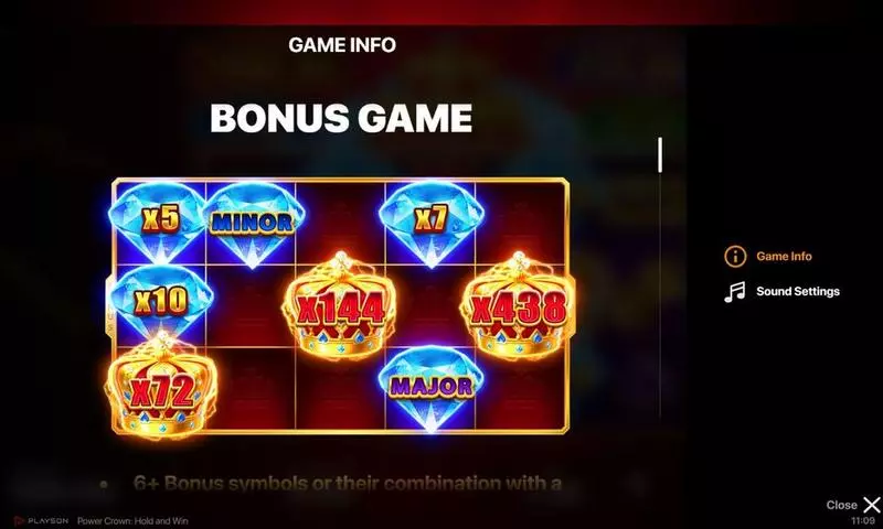 Casino Lobby - Playson Power Crown Hold And Win Slot