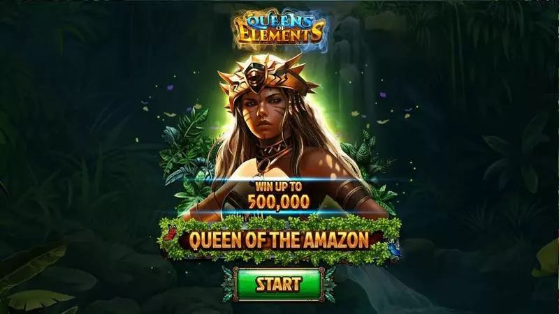 Introduction Screen - Spinomenal Queen Of The Amazon Slot