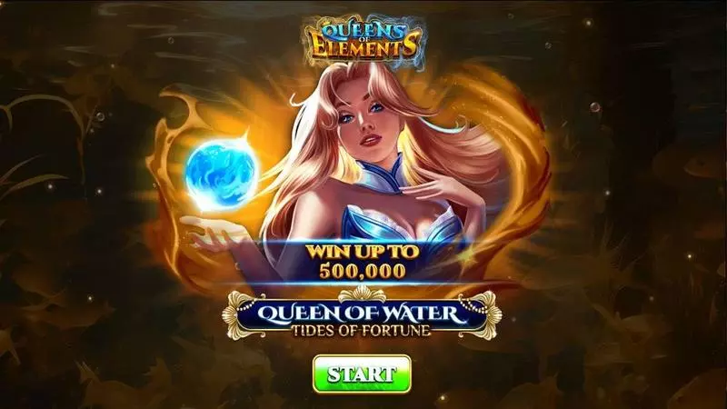 Introduction Screen - Spinomenal Queen Of Water – Tides Of Fortune Slot