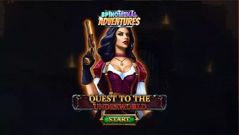 Introduction Screen - Spinomenal Quest To The Underworld Slot