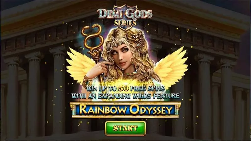 Introduction Screen - Spinomenal Rainbow Odyssey Slot
