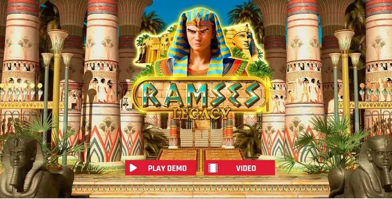 Introduction Screen - Red Rake Gaming Ramses Legacy Slot