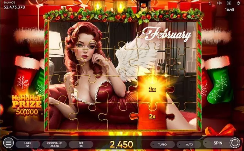 Bonus 1 - Endorphina Santa's Puzzle Slot