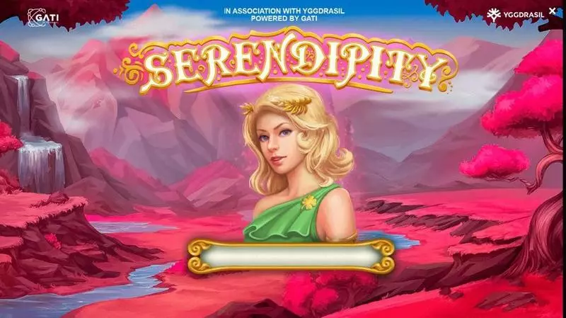 Introduction Screen - G.games Serendipity Slot