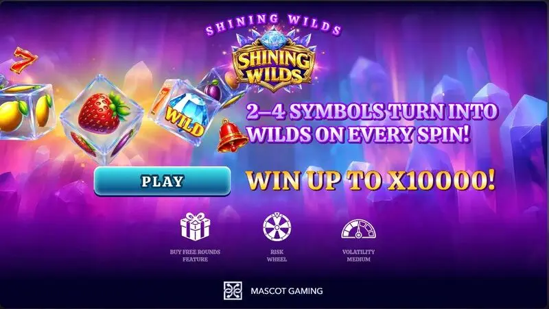 Info and Rules - Mascot Gaming Shining Wilds Slot
