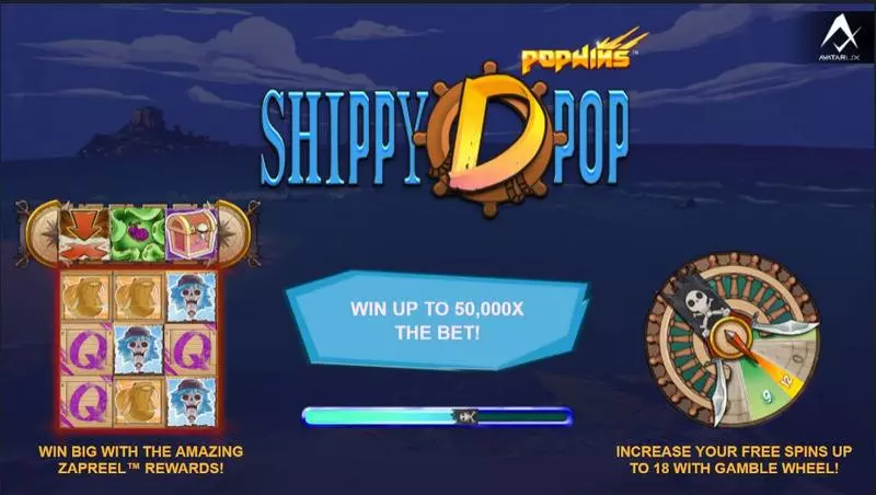 Introduction Screen - AvatarUX Shippy D Pop Slot