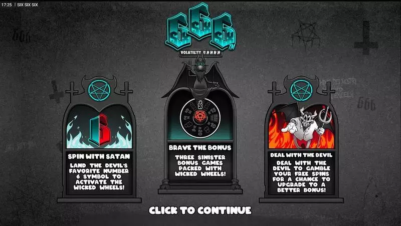 Main Screen Reels - Hacksaw Gaming, SixSixSix Slot