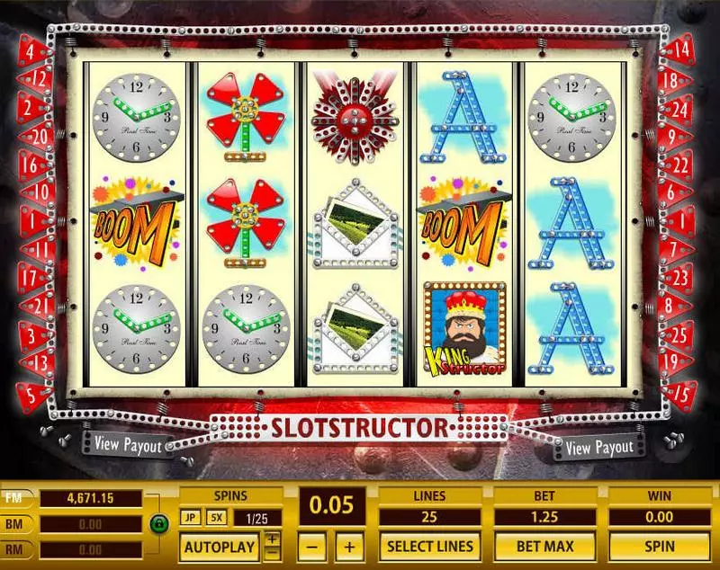 Main Screen Reels - Topgame Slotstructor Slot
