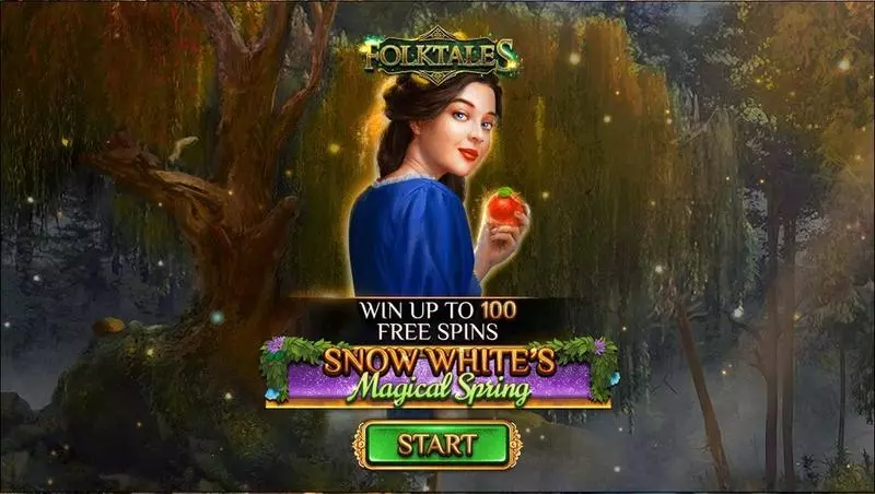 Introduction Screen - Spinomenal Snow White’s Magical Spring Slot