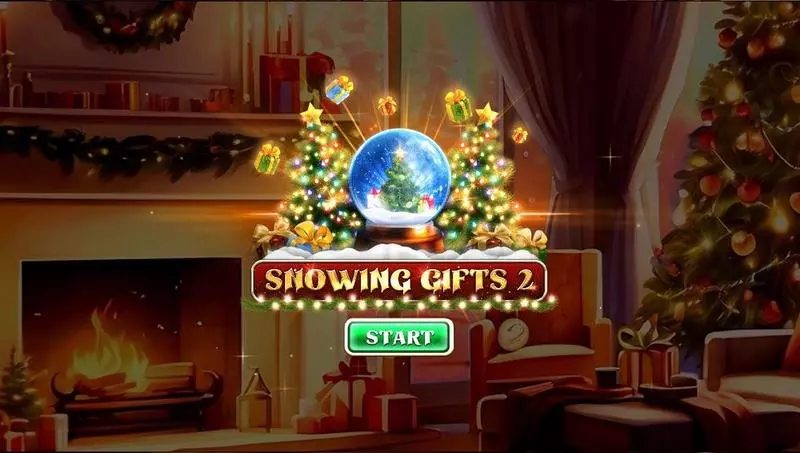 Introduction Screen - Spinomenal Snowing Gifts 2 Slot