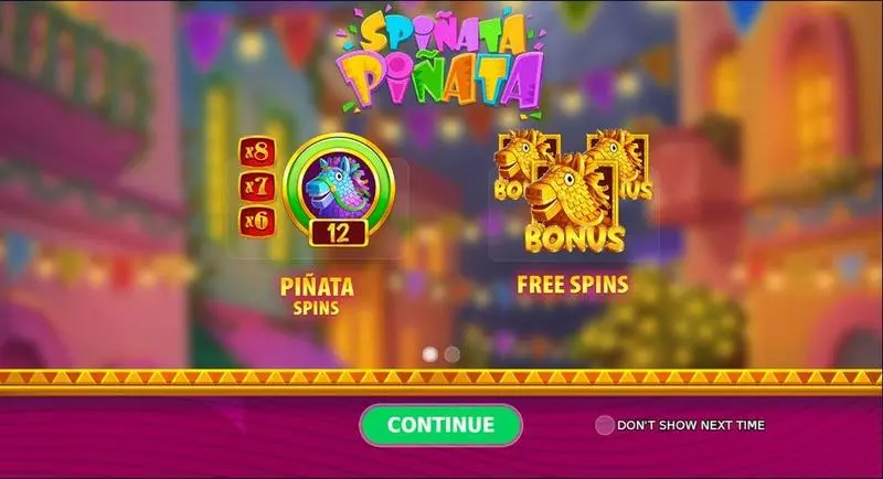 Info and Rules - StakeLogic Spiñata Piñata Slot