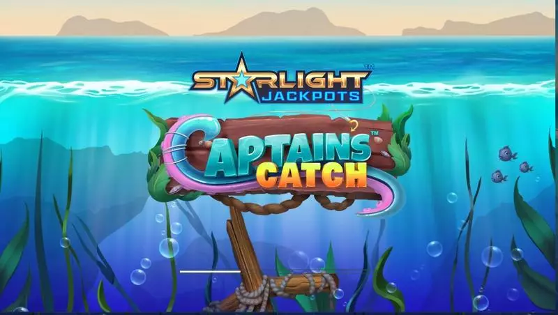 Introduction Screen - Greentube Starlight Jackpots - Captain’s Catch Slot