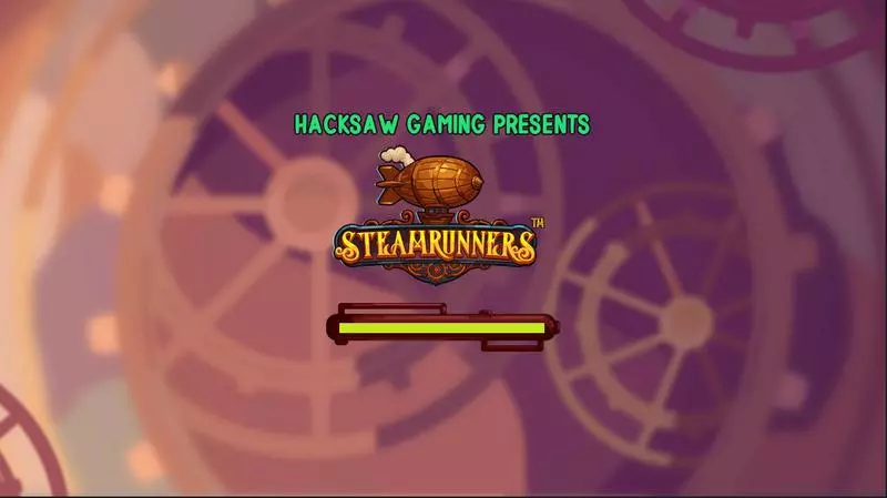 Introduction Screen - Hacksaw Gaming Steamrunners Slot