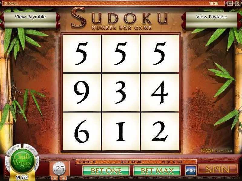 Introduction Screen - Rival Sudoku Box Game Parlor