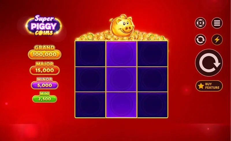 Main Screen Reels - Apparat Gaming Super Piggy Coins Slot