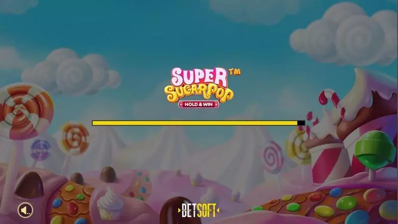 Introduction Screen - BetSoft Super Sugar Pop - HOLD and WIN Slot