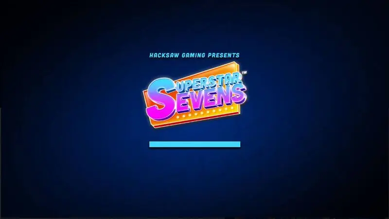 Introduction Screen - Hacksaw Gaming Superstar Sevens Slot