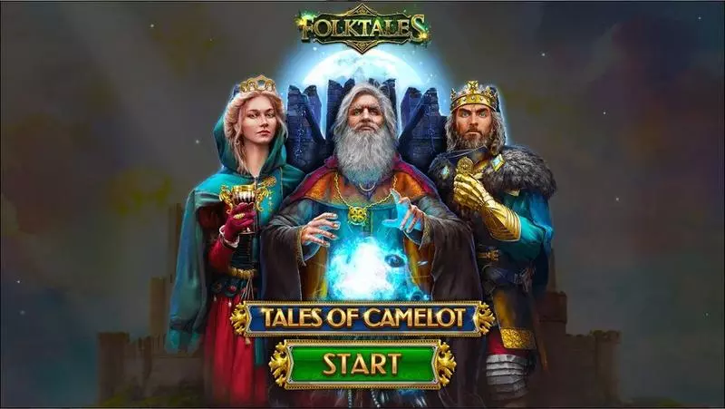 Introduction Screen - Spinomenal Tales of Camelot Slot