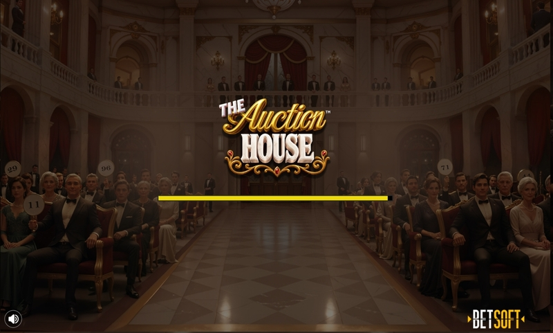 Introduction Screen - BetSoft The Auction House Slot