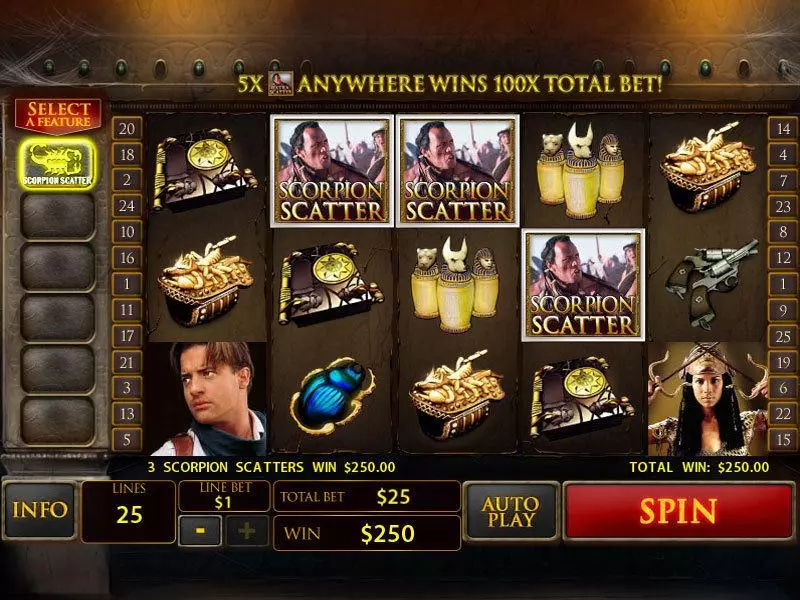 Bonus 2 - PlayTech The Mummy Slot