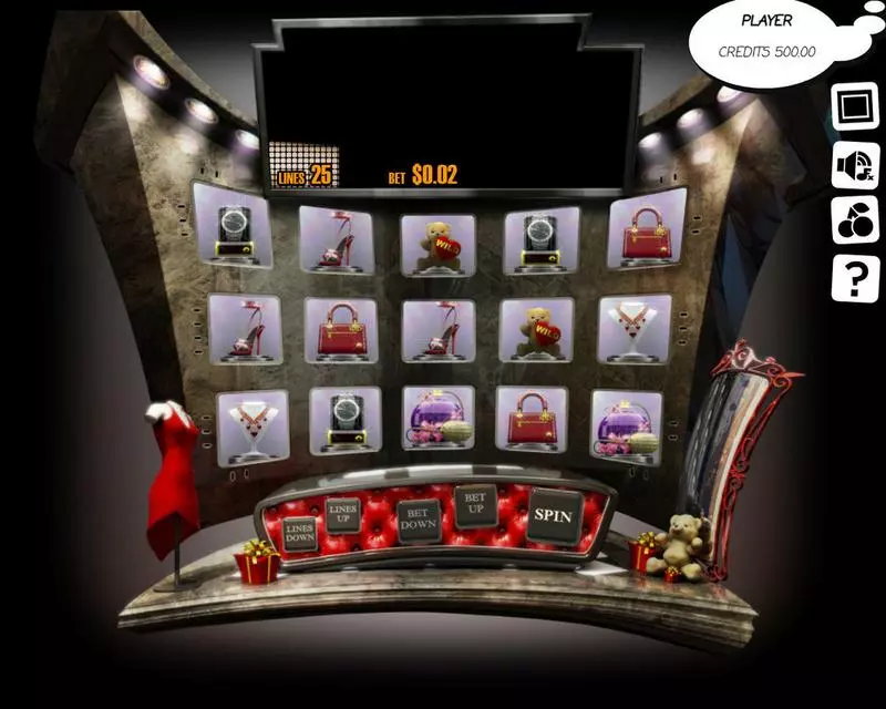 Main Screen Reels - Slotland Software The Reel De Luxe Slot