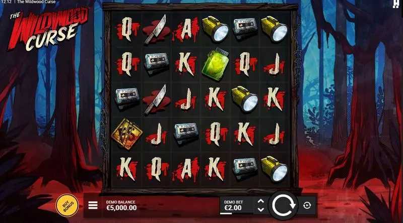 Main Screen Reels - Hacksaw Gaming The Wildwood Curse Slot