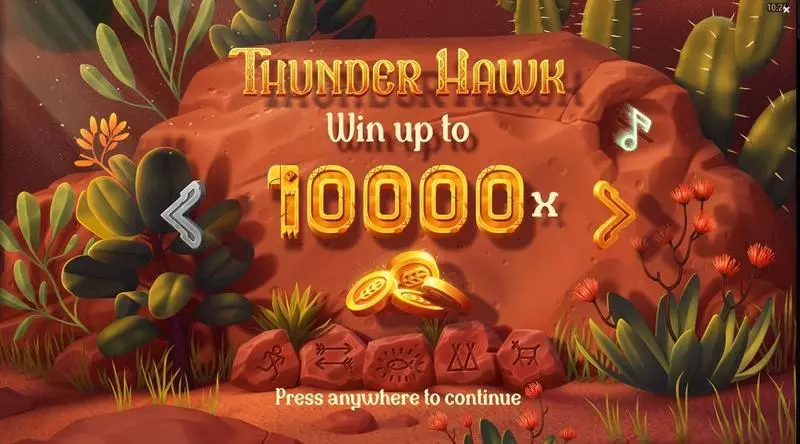 Introduction Screen - Peter&Sons Thunderhawk Slot