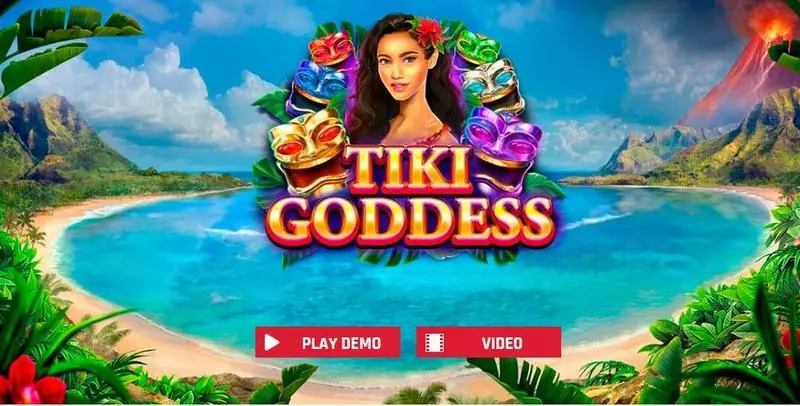Introduction Screen - Red Rake Gaming Tiki Goddess Slot