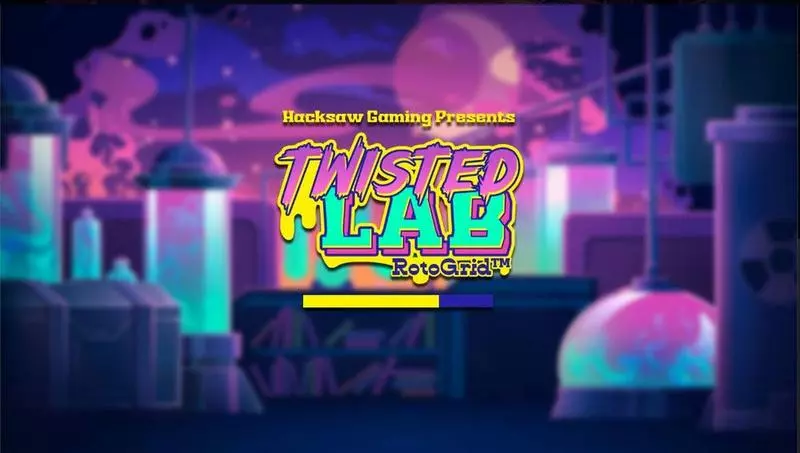 Introduction Screen - Hacksaw Gaming Twisted Lab Slot