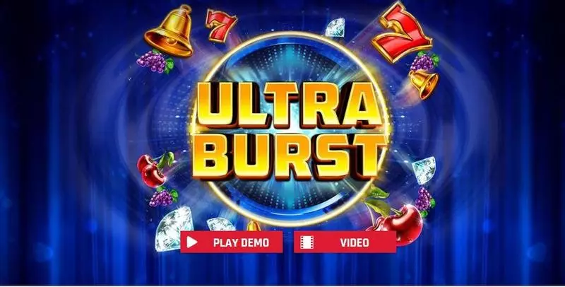 Introduction Screen - Red Rake Gaming Ultra Burst Slot