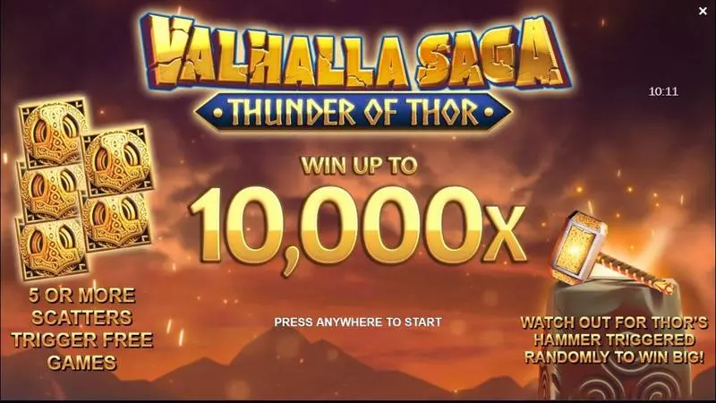Bonus 3 - Jelly Entertainment Valhalla Saga: Thunder of Thor Slot