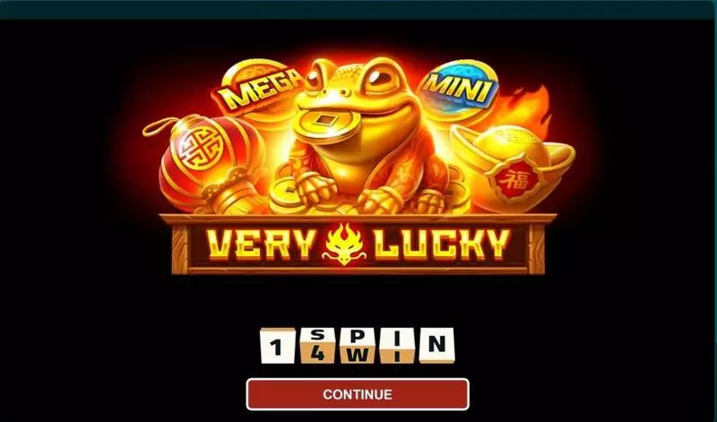 Introduction Screen - 1Spin4Win Very Lucky Slot