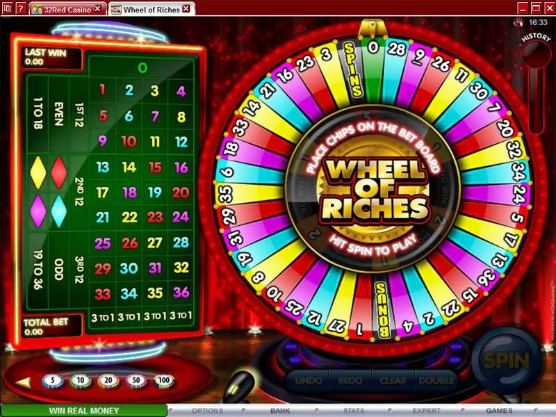 Introduction Screen - Microgaming Wheel of Riches Parlor