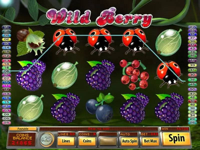 Main Screen Reels - Saucify Wild Berry Slot