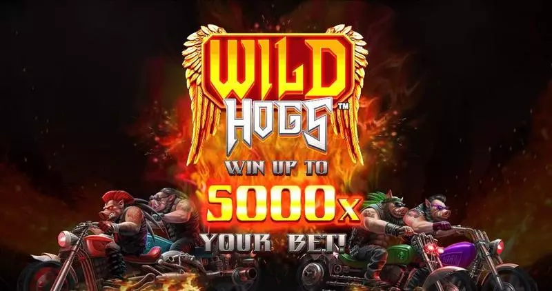 Introduction Screen - StakeLogic Wild Hogs Slot