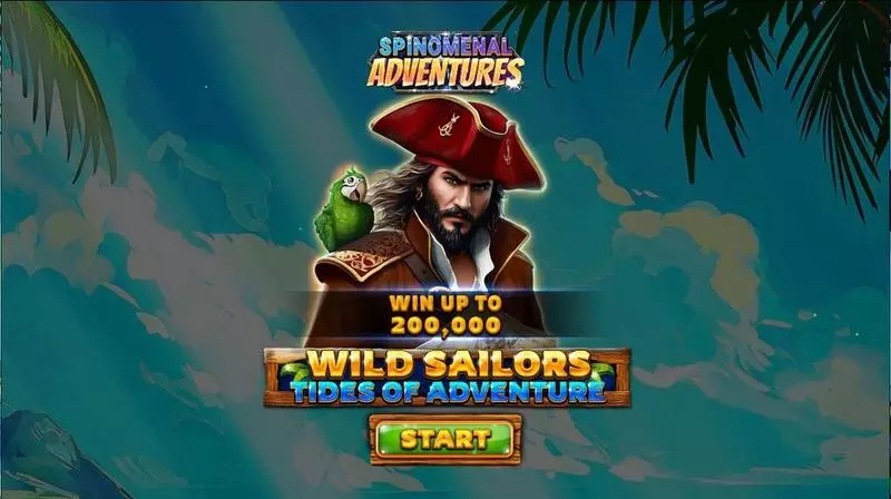 Introduction Screen - Spinomenal Wild Sailors – Tides Of Adventure Slot