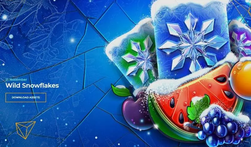 Introduction Screen - Tom Horn Gaming Wild Snowflakes Slot