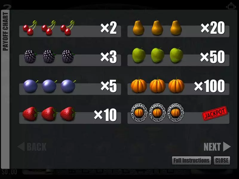 Info and Rules - Slotland Software Witch's Brew Slot